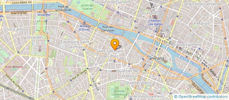 localisation de l'entreprise EDITIONS JEAN CLAUDE LATTES  PARIS