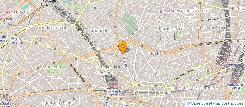 localisation de l'entreprise EDITIONS JURIDIQUES ET TECHNIQUES  PARIS