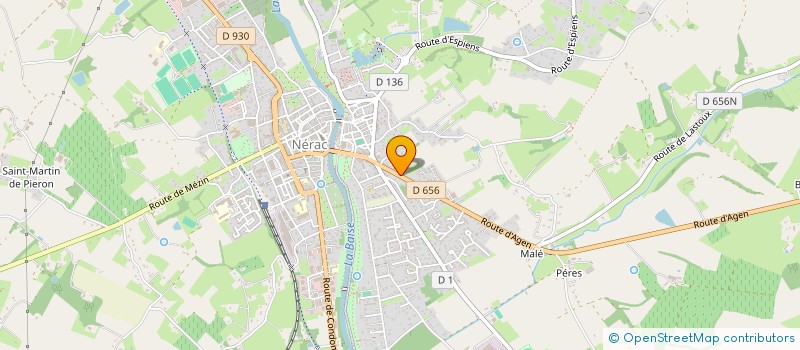 localisation de l'entreprise EDITIONS KENIZIMED  NERAC