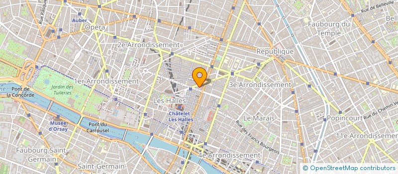 localisation de l'entreprise EDITIONS KIME SARL  PARIS