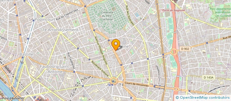 localisation de l'entreprise EDITIONS L  PARIS