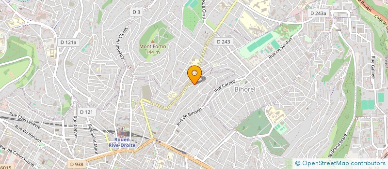 localisation de l'entreprise EDITIONS L'EUROPEENNE  ROUEN