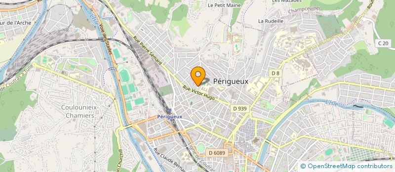 localisation de l'entreprise EDITIONS LA LINOTTE à PERIGUEUX