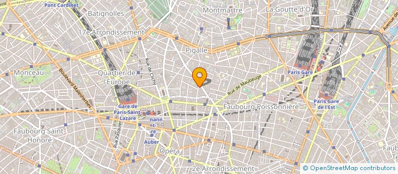 localisation de l'entreprise EDITIONS LA PLUME ET L'IMAGE à PARIS