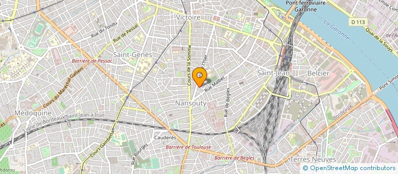 localisation de l'entreprise EDITIONS LA TEMPETE à BORDEAUX