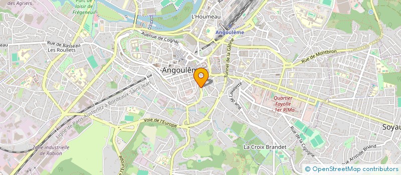 localisation de l'entreprise EDITIONS LA VIE C'EST CAILLOU à ANGOULEME