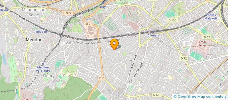 localisation de l'entreprise EDITIONS LA VOLTE à CLAMART