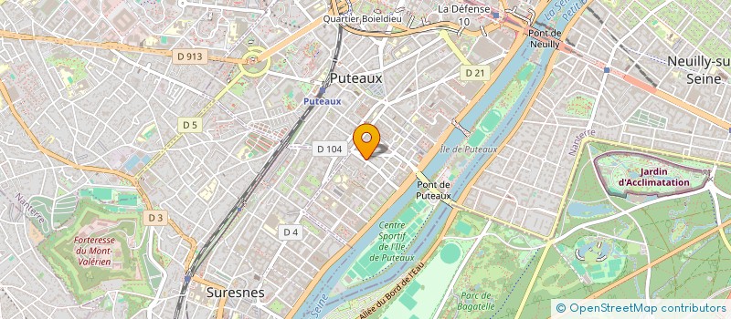 localisation de l'entreprise EDITIONS LALO  PUTEAUX