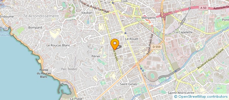 localisation de l'entreprise EDITIONS LANGLOYS à MARSEILLE