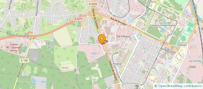 localisation de l'entreprise EDITIONS LE BAKH à OLIVET