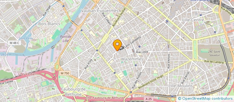 localisation de l'entreprise EDITIONS LE CHRIST  LILLE