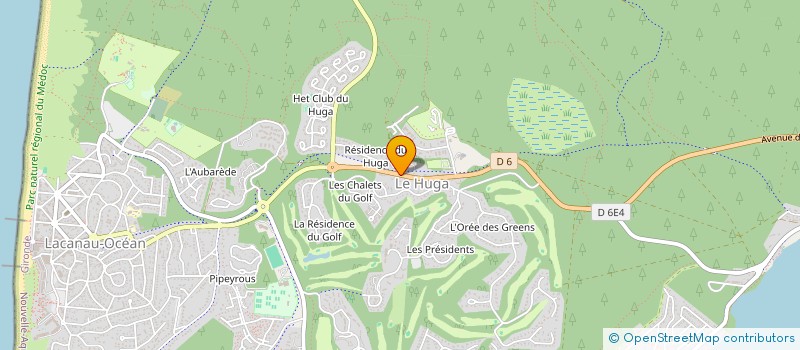 localisation de l'entreprise EDITIONS LE MORSE  LACANAU