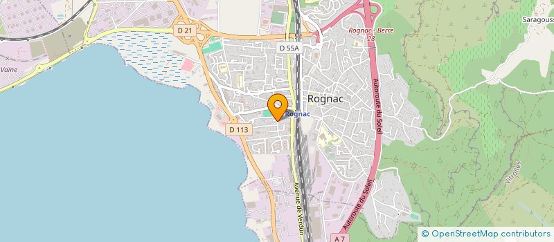 localisation de l'entreprise EDITIONS LEFRANCQ à ROGNAC