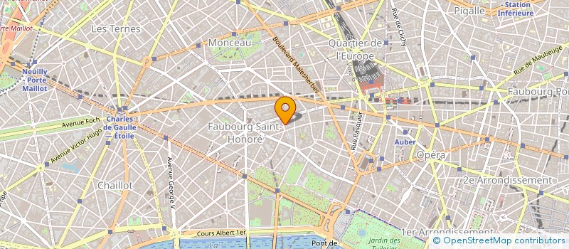 localisation de l'entreprise EDITIONS LEON FAURE  PARIS