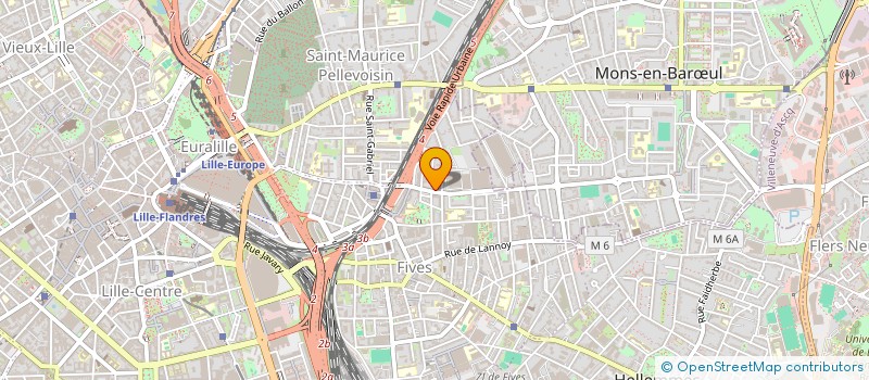 localisation de l'entreprise EDITIONS LES ETAQUES à LILLE
