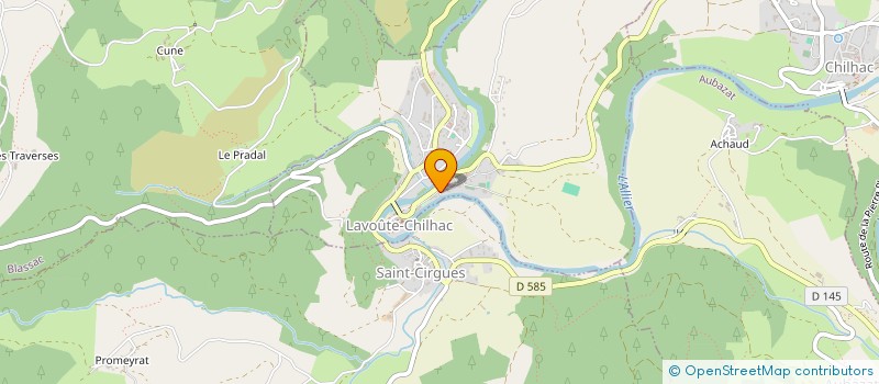 localisation de l'entreprise EDITIONS LES VIEUX TIROIRS  VILLENEUVE-D ALLIER