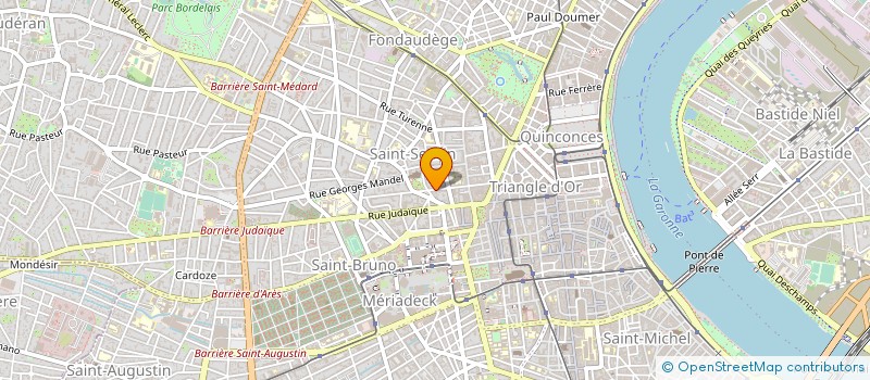 localisation de l'entreprise EDITIONS LICORNE AVENTURES à BORDEAUX