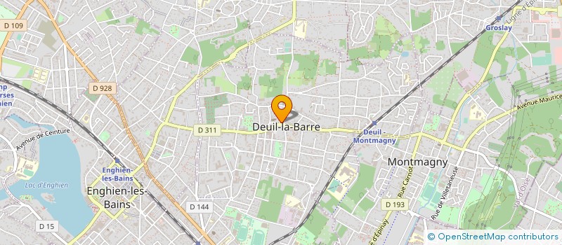 localisation de l'entreprise EDITIONS LIMA à DEUIL-LA-BARRE