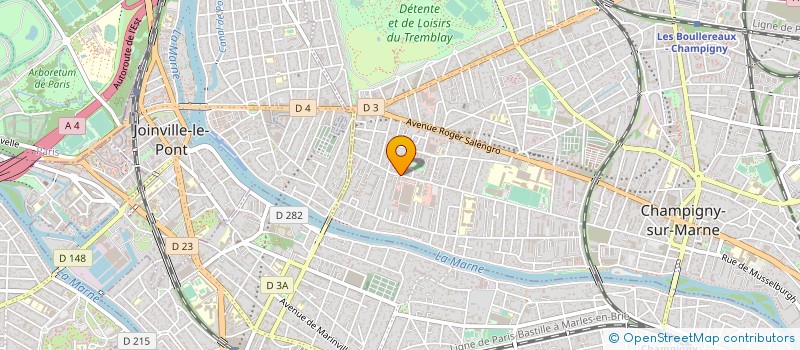 localisation de l'entreprise EDITIONS LITO à CHAMPIGNY-SUR-MARNE