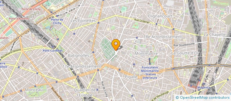 localisation de l'entreprise EDITIONS LITTERAIRES ET AUDIOVISUELLES à PARIS