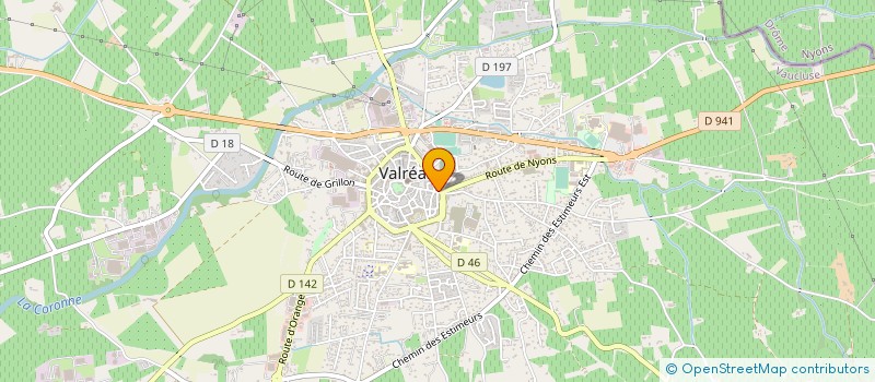 localisation de l'entreprise EDITIONS LL à VALREAS