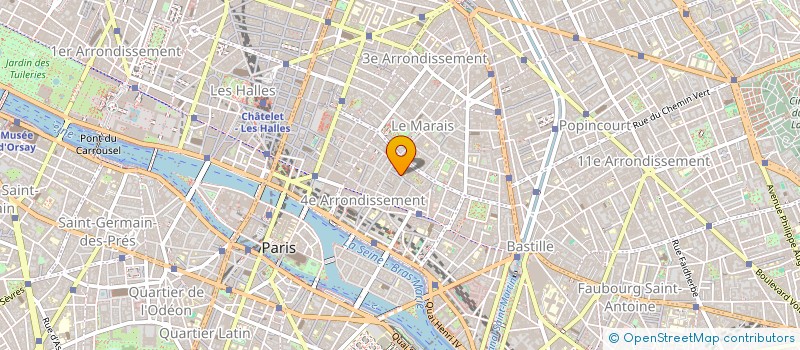 localisation de l'entreprise EDITIONS LONGUES ONDES  PARIS