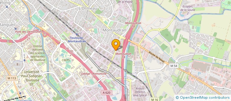 localisation de l'entreprise EDITIONS LU ET APPROUVE à TOULOUSE