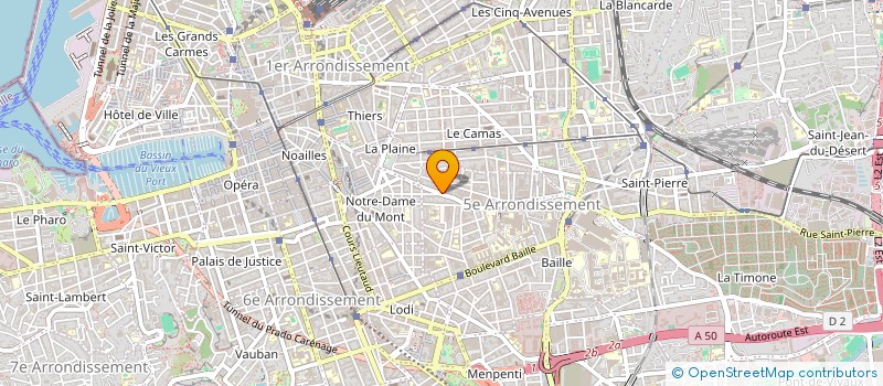 localisation de l'entreprise EDITIONS MACHOIRE à MARSEILLE