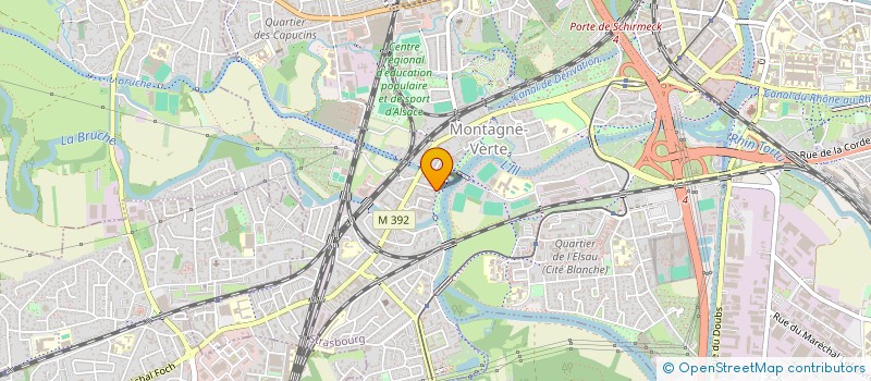 localisation de l'entreprise EDITIONS MAFE à STRASBOURG