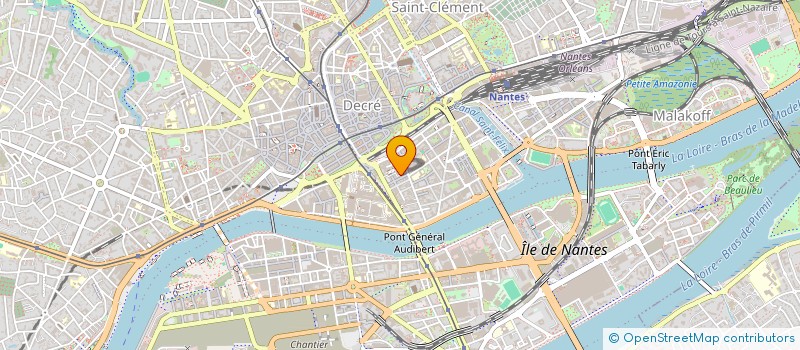 localisation de l'entreprise EDITIONS MEMO à NANTES