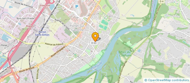 localisation de l'entreprise EDITIONS MIDI-PYRENEENNES  PORTET-SUR-GARONNE