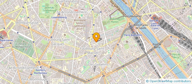 localisation de l'entreprise EDITIONS MIRAGES ET LUMIERES  PARIS