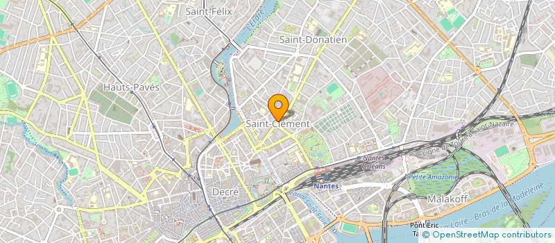 localisation de l'entreprise EDITIONS MM à NANTES
