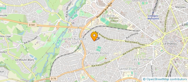 localisation de l'entreprise EDITIONS MON LIMOUSIN à LIMOGES