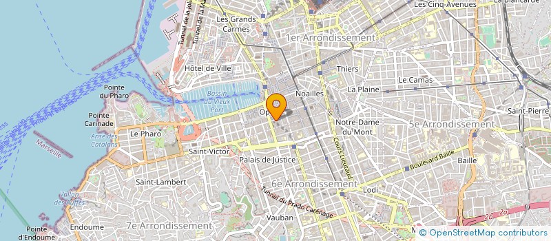 localisation de l'entreprise EDITIONS MULTIMEDIAS CAUMONT à MARSEILLE