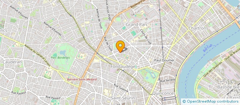 localisation de l'entreprise EDITIONS MUSICALES BOURGES RAULT à BORDEAUX