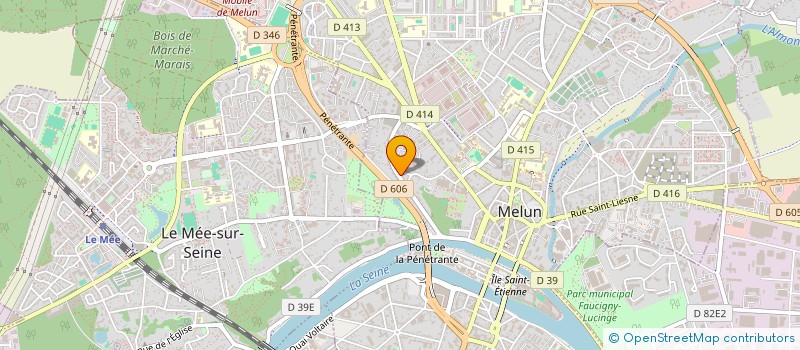 localisation de l'entreprise EDITIONS MUSICALES CONTEMPO CHOREGRAPH à MELUN