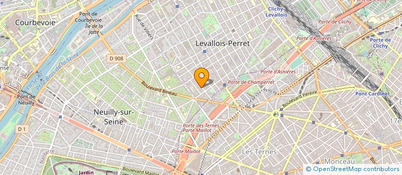 localisation de l'entreprise EDITIONS NANYA SA à LEVALLOIS-PERRET