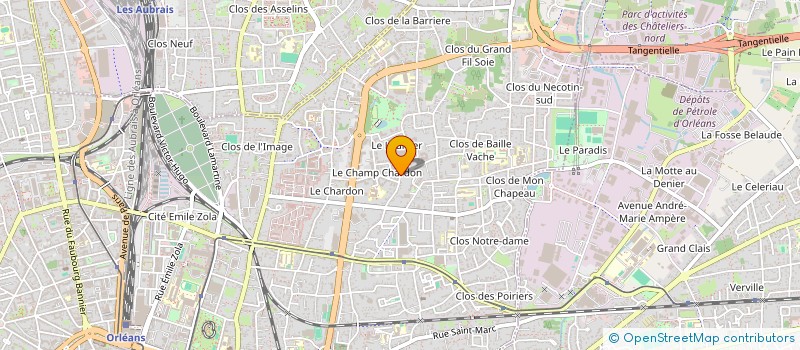 localisation de l'entreprise EDITIONS NAOMI ZOLA à ORLEANS