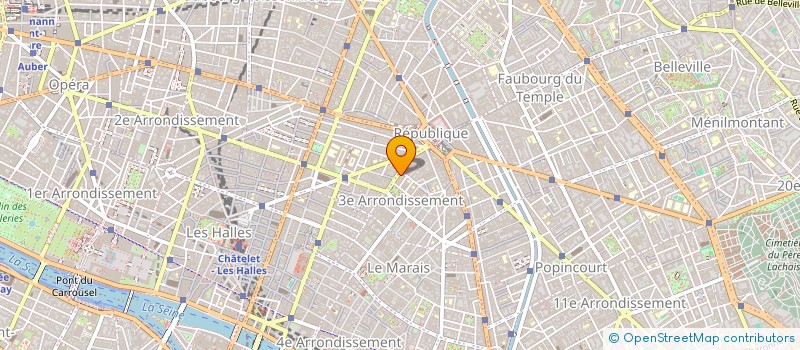 localisation de l'entreprise EDITIONS NICOLAS CHAUDUN  PARIS