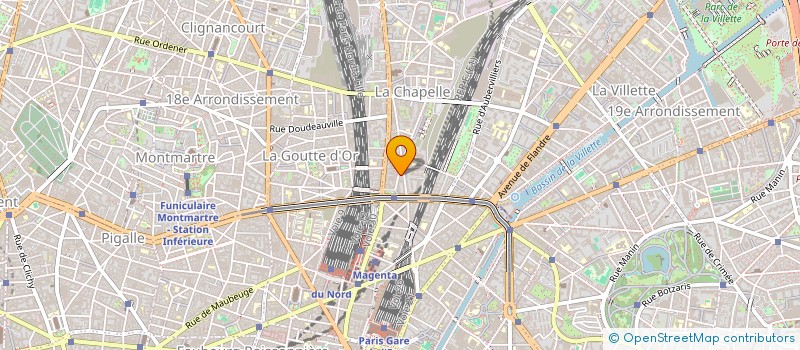 localisation de l'entreprise EDITIONS NOTRE FORCE à PARIS