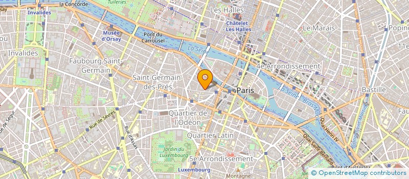 localisation de l'entreprise EDITIONS O'REILLY  PARIS