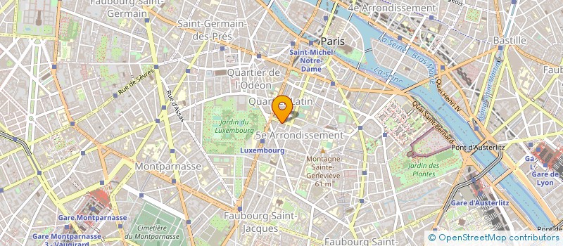 localisation de l'entreprise EDITIONS ODILE JACOB à PARIS