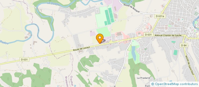 localisation de l'entreprise EDITIONS ODYSSEE à GRAULHET