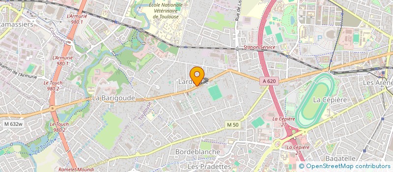 localisation de l'entreprise EDITIONS PALLADION à TOULOUSE