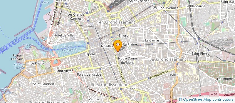 localisation de l'entreprise EDITIONS PARENTHESES SARL à MARSEILLE