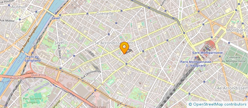 localisation de l'entreprise EDITIONS PARIVOYAGE  PARIS