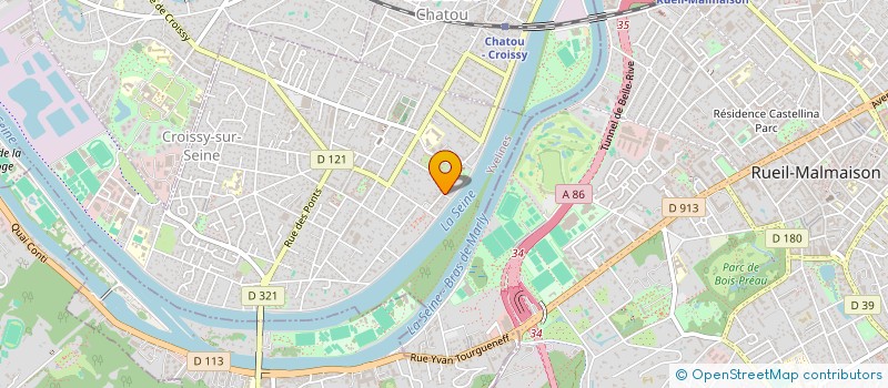 localisation de l'entreprise EDITIONS PARM à CROISSY-SUR-SEINE
