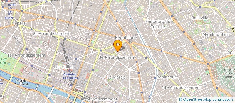 localisation de l'entreprise EDITIONS PARTENAIRES  PARIS