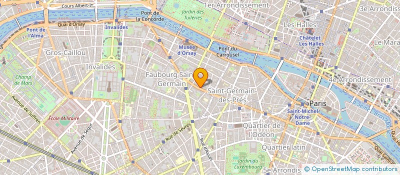 localisation de l'entreprise EDITIONS PAULSEN  PARIS